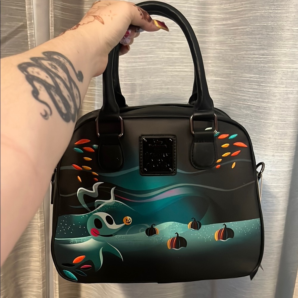 Black and Multicolor Women's Bag